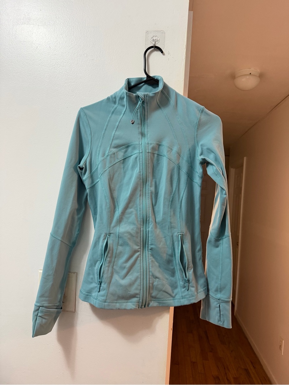 lululemon athletica Light Teal Full-Zip Utility Jacket